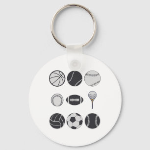 Chaveiro Futebol Venda Futebol Volei Skate Críquete Ll 
