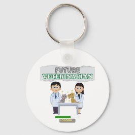 Chaveiro Future Veterinarian Loading – Vet Student Design
