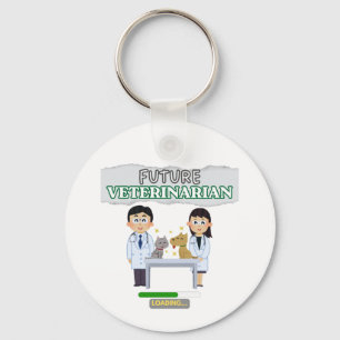 Chaveiro Future Veterinarian Loading – Vet Student Design