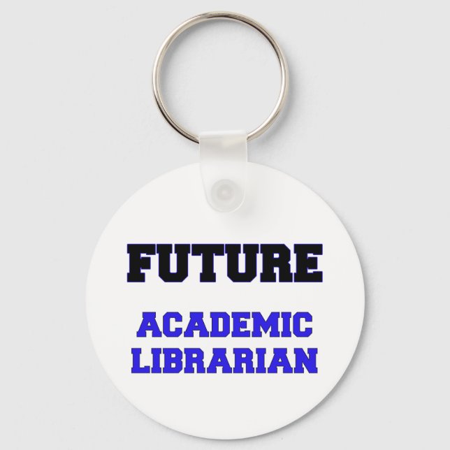 Chaveiro Futuro Bibliotecário Acadêmico (Frente)
