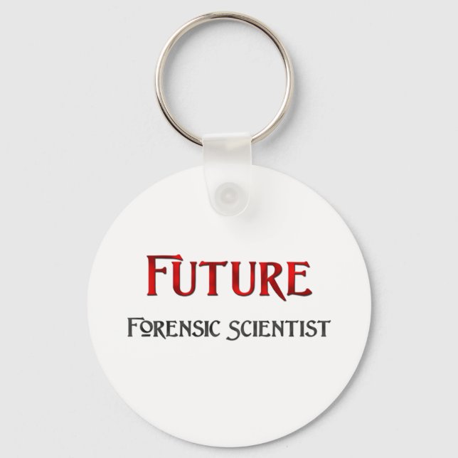 Chaveiro Futuro Cientista Forense (Frente)