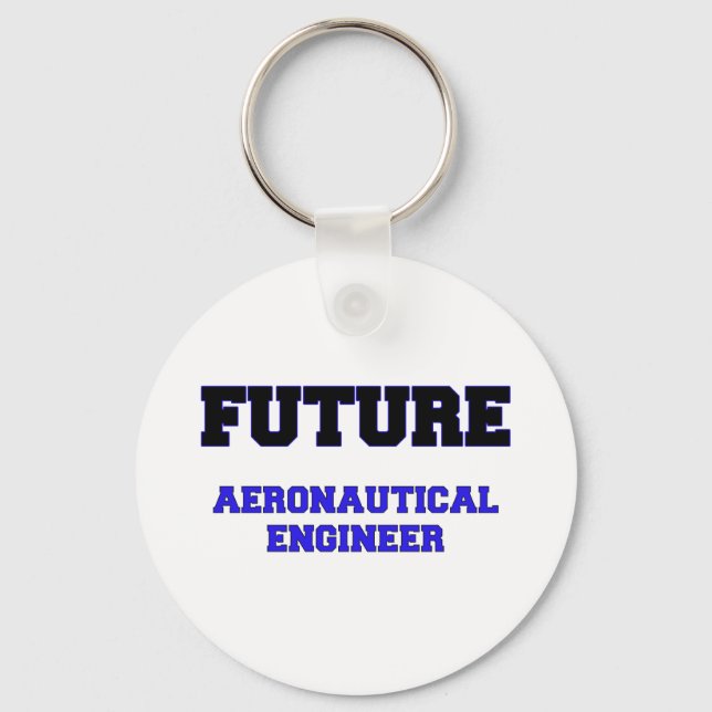 Chaveiro Futuro Engenheiro aeronáutico (Frente)
