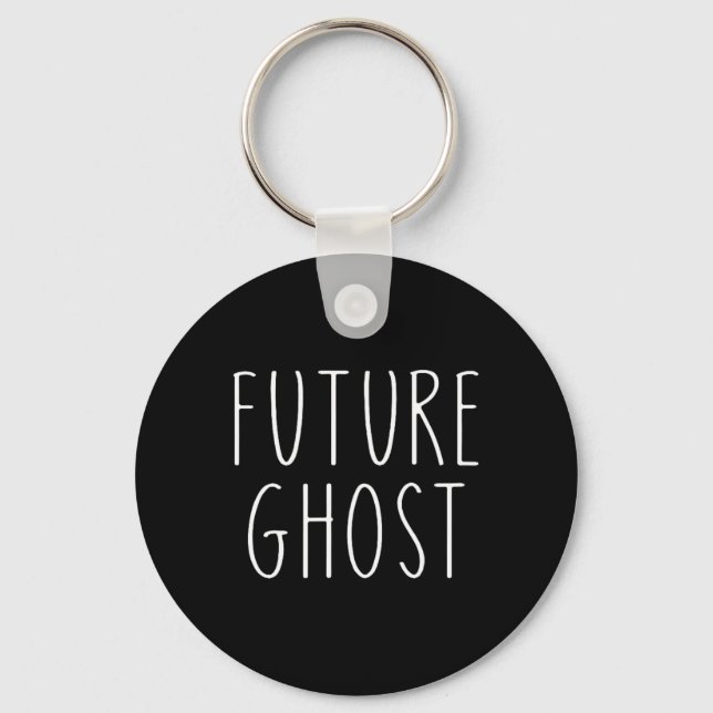 Chaveiro Futuro Fantasma de Halloween (Frente)