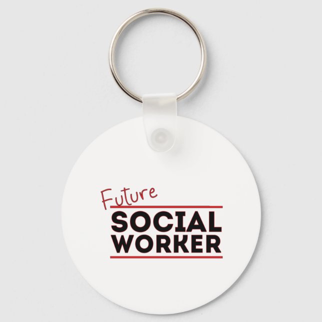 Chaveiro Futuro trabalhador social (Frente)