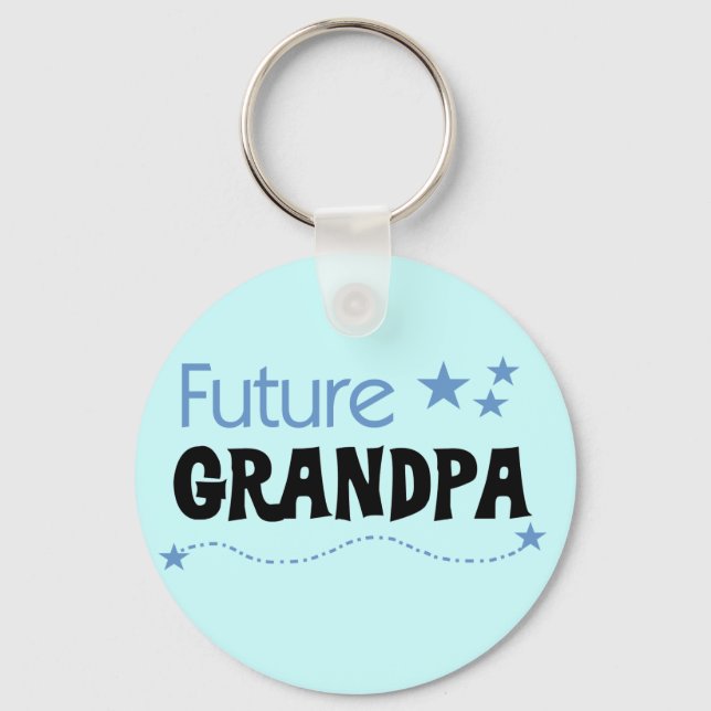 Chaveiro Futuros Camisetas e presentes do avô (Frente)