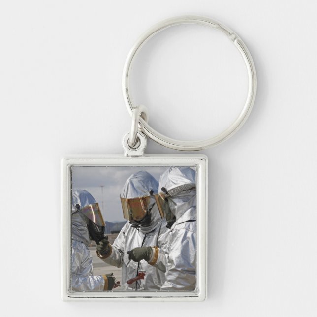 Chaveiro Fuzileiros de combate a incêndios por salvação de  (Frente)