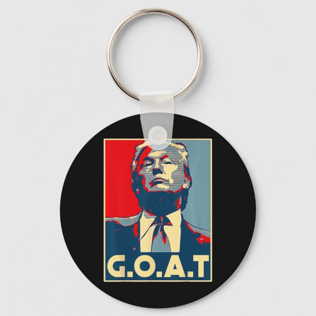 Chaveiro G.o.a.t. 2024 Eleição de 2024 Ba Vinda de Trump (Frente)