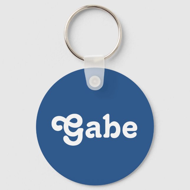 Chaveiro Gabe de Cadeia de Chave (Frente)