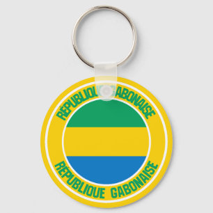Chaveiro Gabon Round Emblem