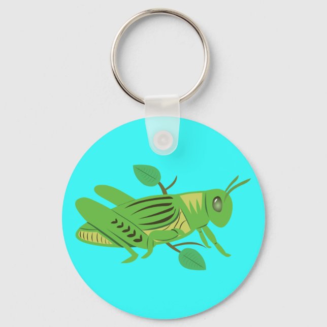 Chaveiro Gafanhoto Verde (Frente)