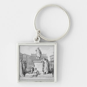 Chaveiro Gaius Gracchus que Weeping antes de seu pai