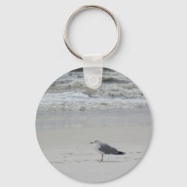 Chaveiro Gaivota na praia