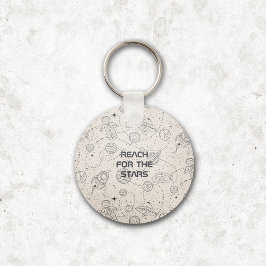 Chaveiro Galáxia de Exploração do Espaço Personalização Uni