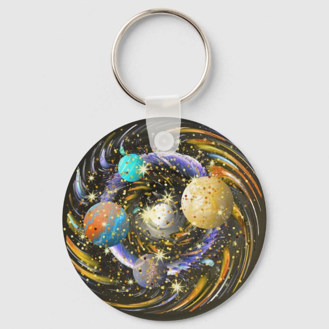 Chaveiro Galaxy Kovarellah (Frente)