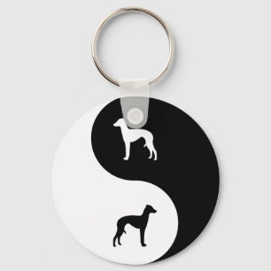 Chaveiro Galgo italiano Yin Yang