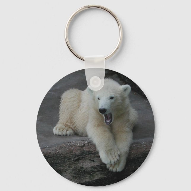 Chaveiro Galinha-do-urso-polar (Frente)