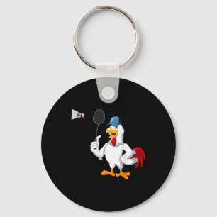 Chaveiro Galinha Jogando Badminton Costume Badminton Player