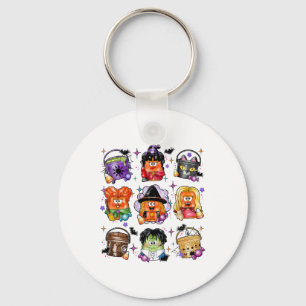 Chaveiro Galinha Nuggets Pumpkin Homens Vintage do Hallowee