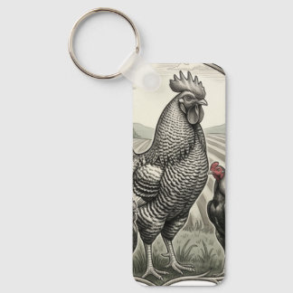 Chaveiro Galinheiro na fazenda