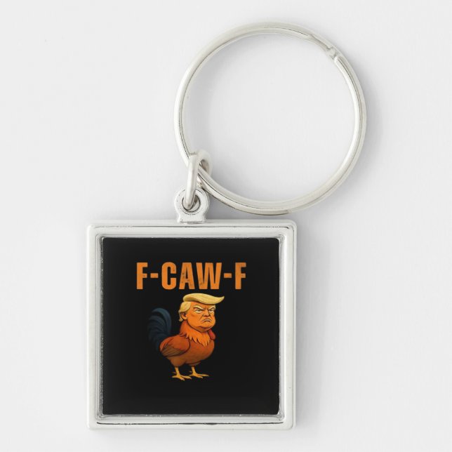 Chaveiro Galo F-Caw-F Anti Clássico (Frente)