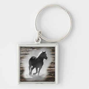 Chaveiro Galopagem de Cavalos Selvagens