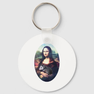 Chaveiro Gambá de Mona Lisa