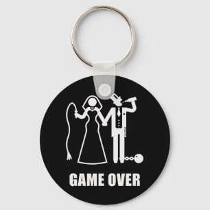 Chaveiro Game Over (jga Noiva e Noivo Cerveja Nova Whip W)