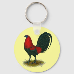 Chaveiro Gamecock Americano: Vermelho castanho