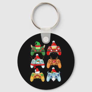 Chaveiro Gamer Boys De Natal Para O Controlador De Jogos Xm