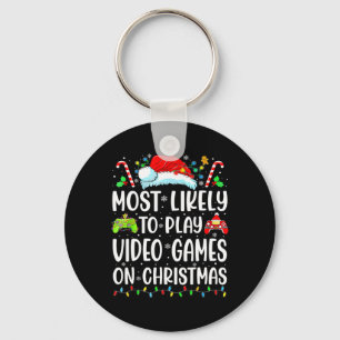 Chaveiro Gamer Divertido Mais Propenso a Jogar Video Games