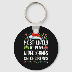 Chaveiro Gamer Divertido Mais Propenso a Jogar Video Games 