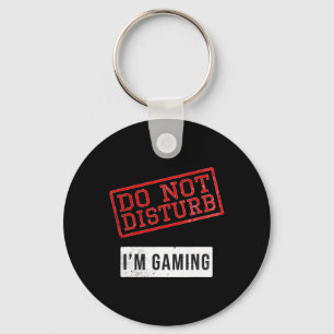 Chaveiro Gamer Gift Engraçado - Não me perturbe Estou jogan