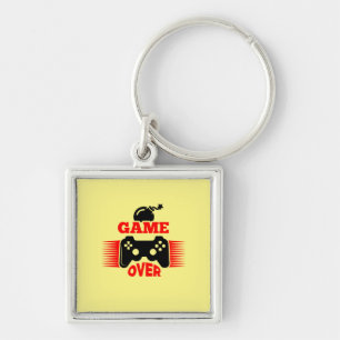 Chaveiro Gamer Gift Game Over
