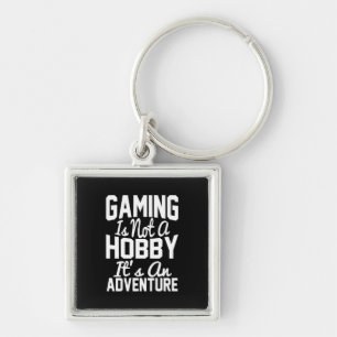 Chaveiro Gamer Gift Jogos É Uma Aventura