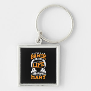 Chaveiro Gamer Gift Orgulho De Eu Ser Um Jogador