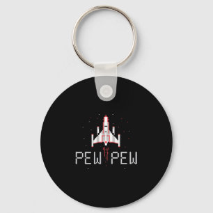 Chaveiro Gamer Pew Pew Vintage Jogos de Arcade anos 80 90
