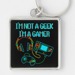 Chaveiro Gamer Retro Neon