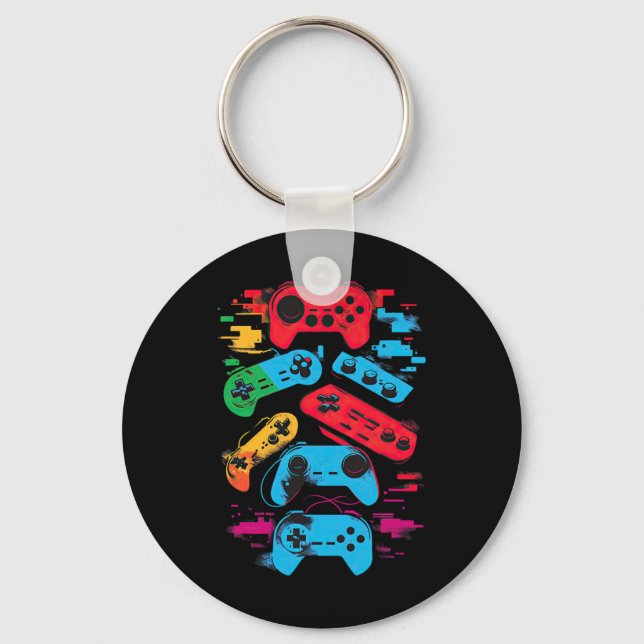 Chaveiro Gamer Video Game Controller 18 (Frente)
