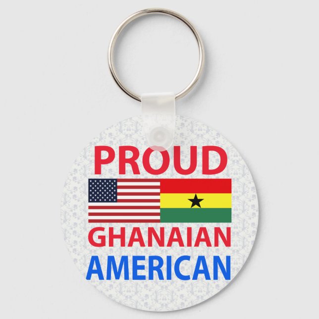 Chaveiro Gana-americana orgulhosa (Frente)