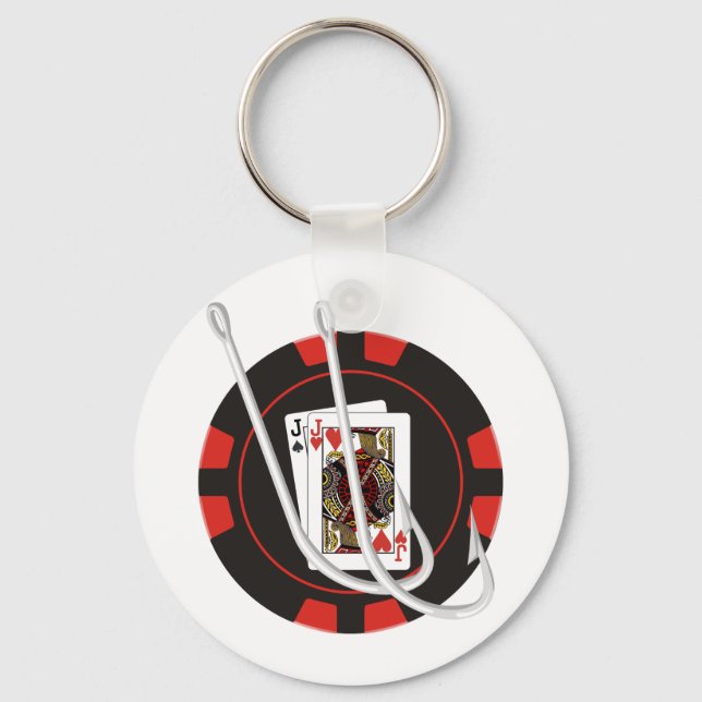 Chaveiro Ganchos de peixe (Frente)