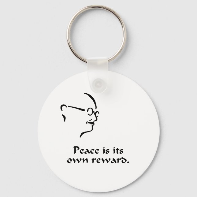 Chaveiro Gandhi Peace (Frente)