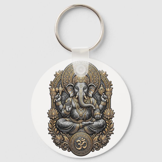 Chaveiro Ganesha (Verso)
