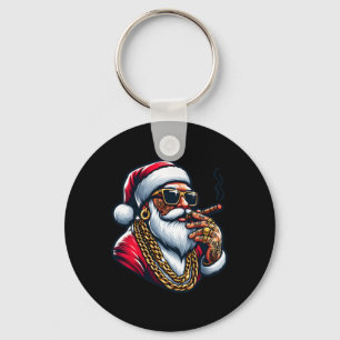 Chaveiro Gangsta Wrapper Divertido Camisa Cool Santa Gangst