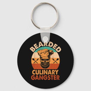 Chaveiro Gângster Culinário Cozinhar Engraçado Churrasco En