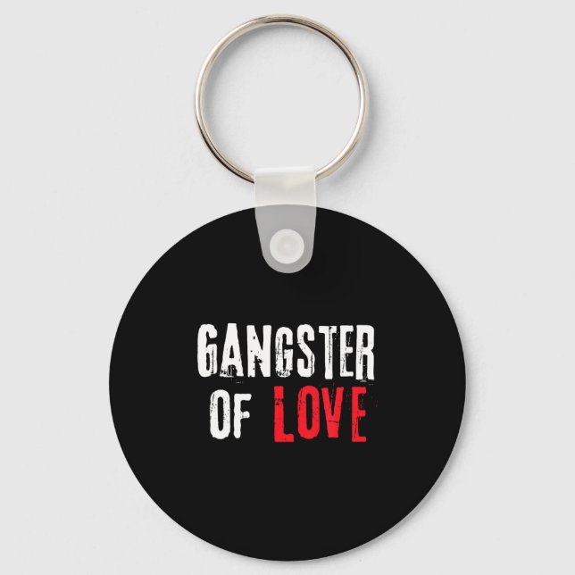 Chaveiro Gangster Of Love Valentines Day Festive Gift  (Frente)