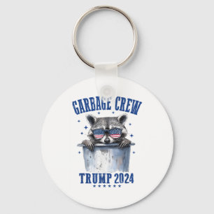 Chaveiro Garbage Crew Trump 2024 Presidente 47 Trump 2024 M
