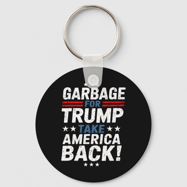 Chaveiro Garge For Trump Take America Ck Presidential Elect (Frente)