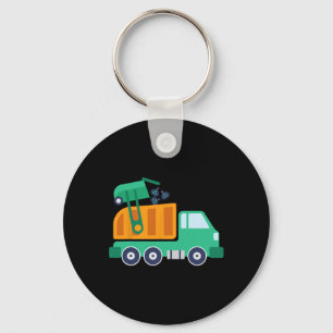 Chaveiro Garge Truck Waste Reciclar Trash Collector Earth D