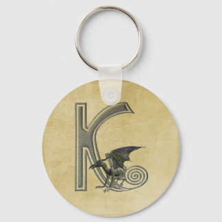 Chaveiro Gargoyle Monograma K