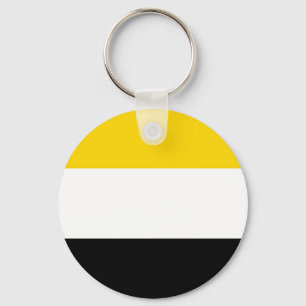 Chaveiro Garifuna pessoas bandeira étnica Arawakan